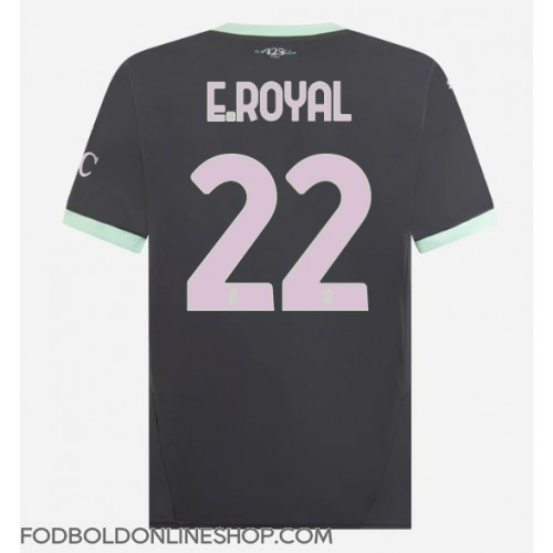 AC Milan Emerson Royal #22 Tredjetrøje 2024-25 Kortærmet